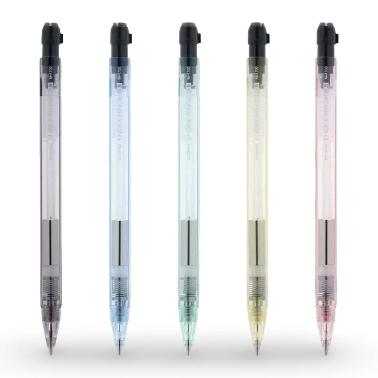 ZZEBRA Fruit Tea Series Limited Edition Transparent Hexagonal Shake Mechanical Pencil 0.5mm