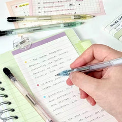 ZZEBRA Fruit Tea Series Limited Edition Transparent Hexagonal Shake Mechanical Pencil 0.5mm