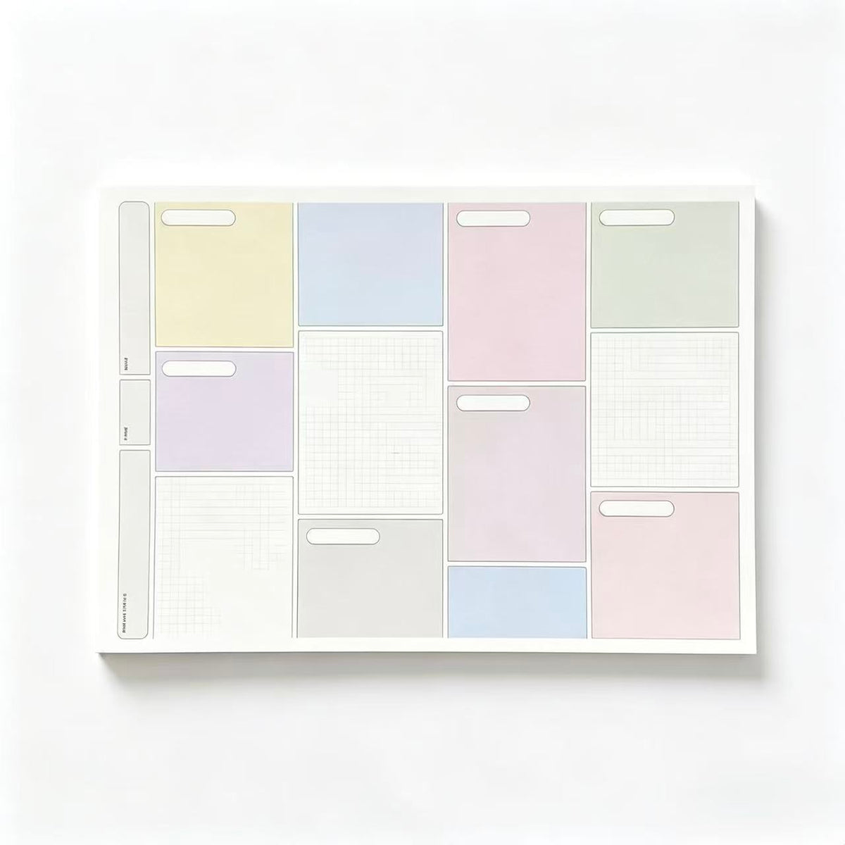 B5 Grid Memo Writing Pad 30 Sheets