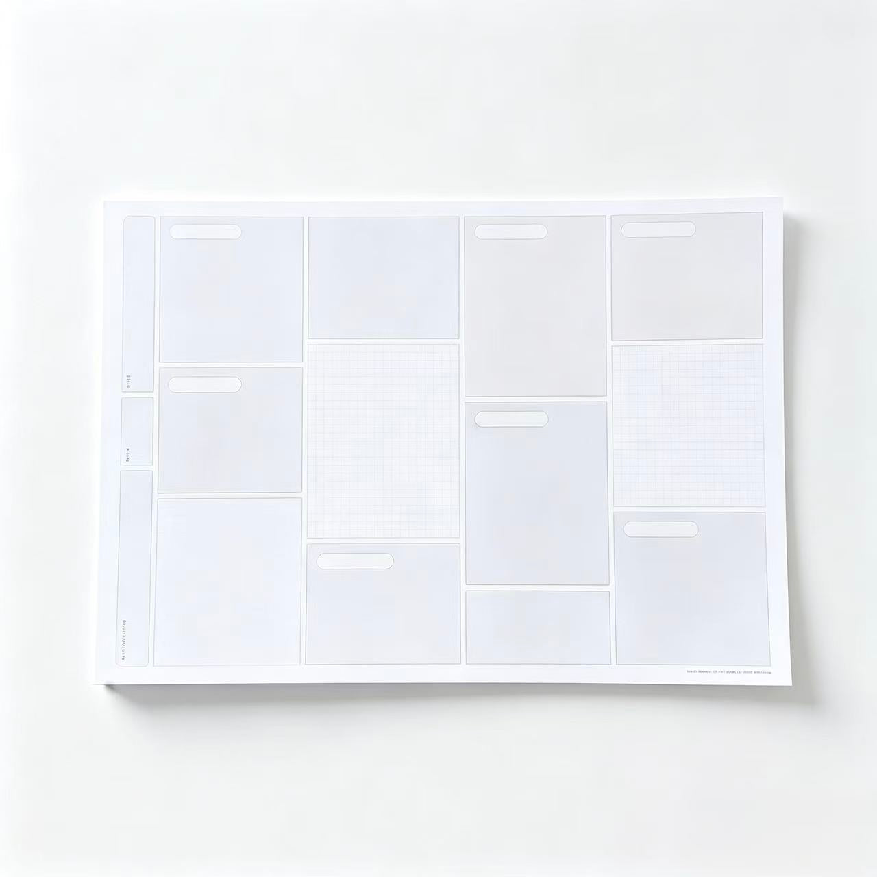 B5 Grid Memo Writing Pad 30 Sheets