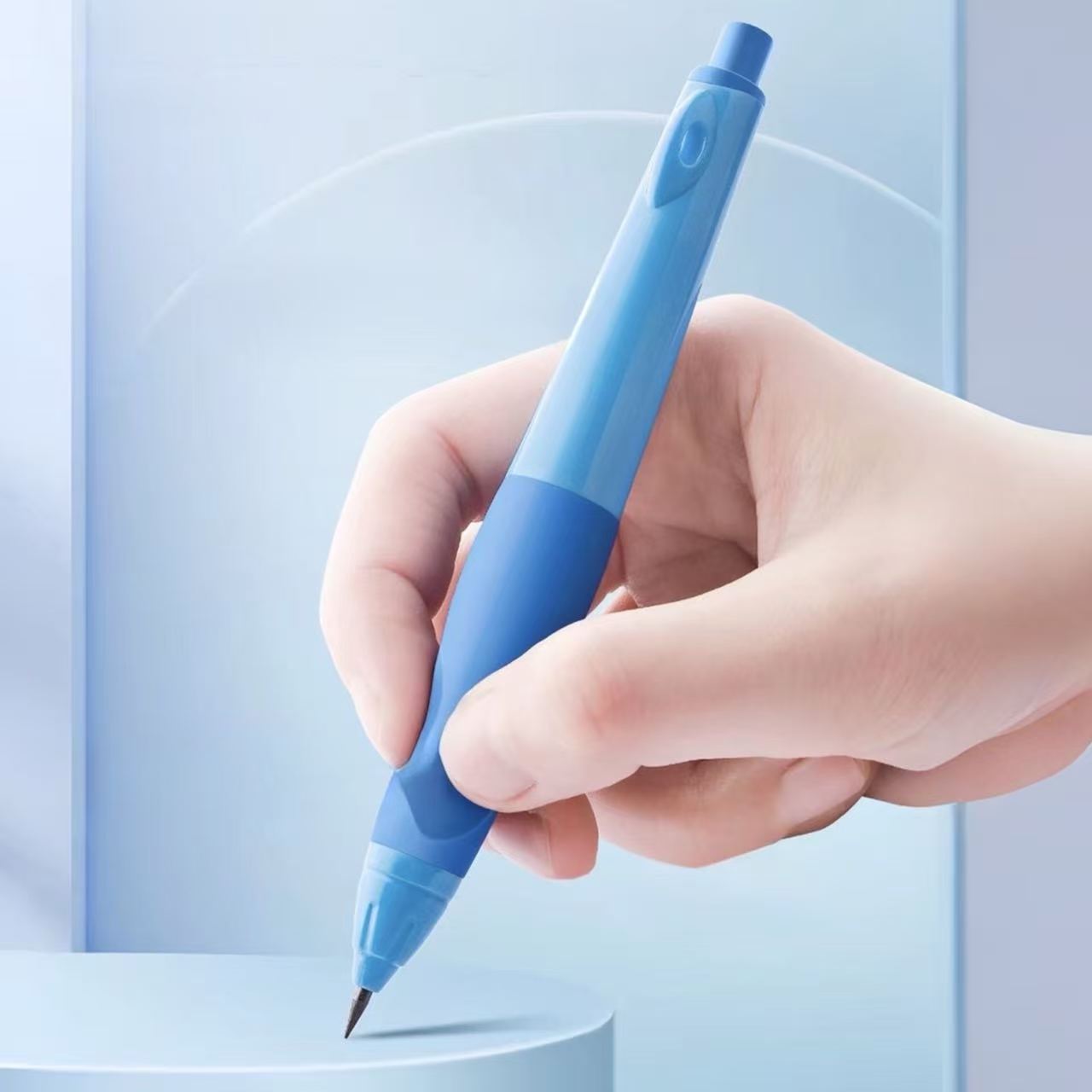EMNY Posture-Correct Mechanical Pencil 2.0mm with 6 Leads Pack