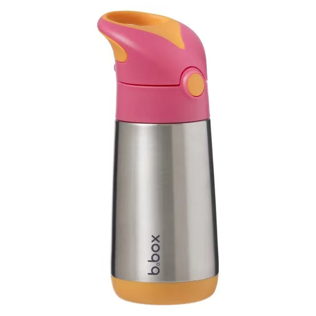 B.BOX Insulated Drink Bottle 350ml Strawberry Shake