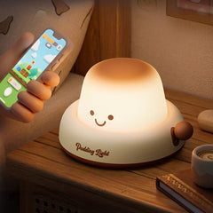 Caramel Pudding Rechargeable Night Light