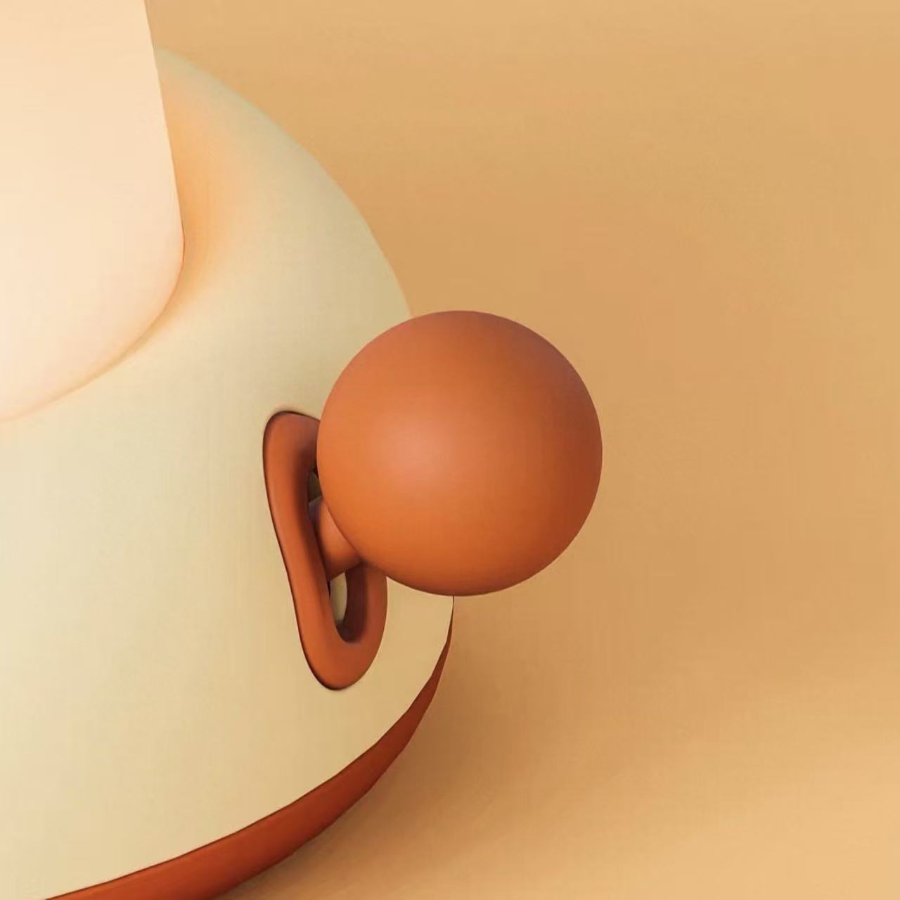 Caramel Pudding Rechargeable Night Light