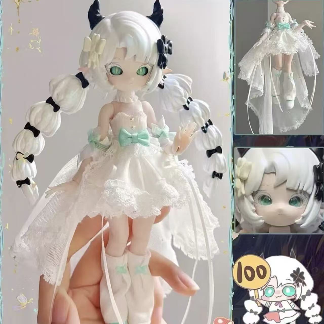 Mushroom Fairy Girl Series BJD Articulated Doll Blind Box