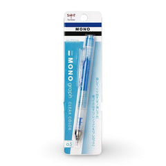 Tombow MONO graph Clear Colour Mechanical Pencil 0.5mm – Blue