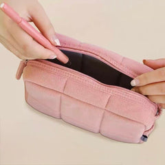 KOKUYO NEMU NEMU Soft Cloud Puffer Pencil Case – Dusty Pink