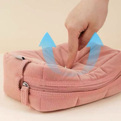 KOKUYO NEMU NEMU Soft Cloud Puffer Pencil Case – Dusty Pink