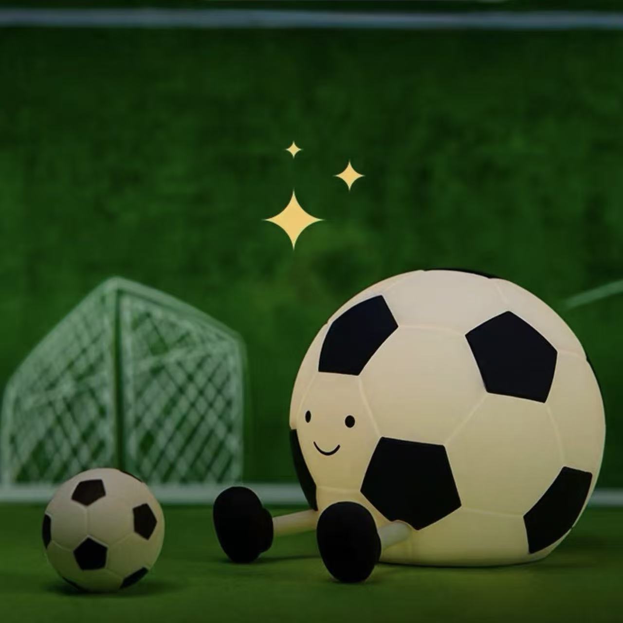Football Squishy Silicone Rechargeable Night Light