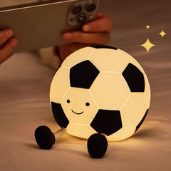 Football Squishy Silicone Rechargeable Night Light