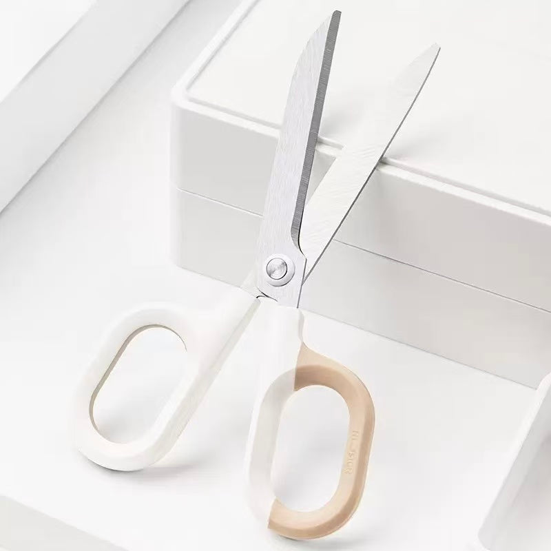 NUSIGN Ergonomic Scissors 155mm – White