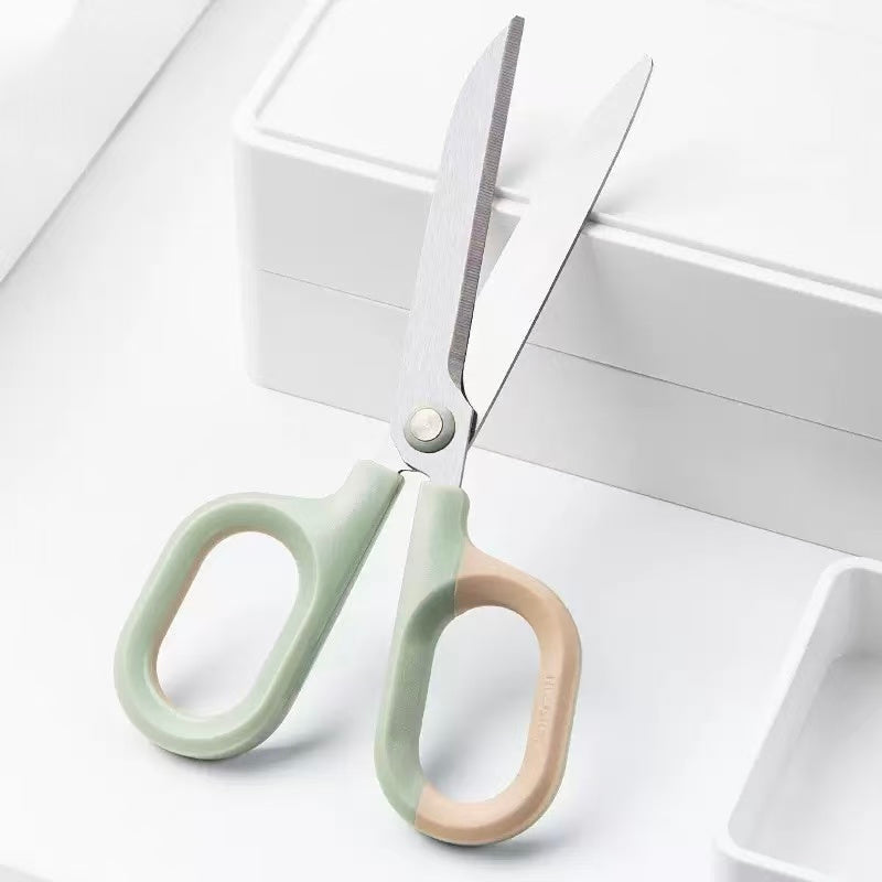 NUSIGN Ergonomic Scissors 155mm – Green