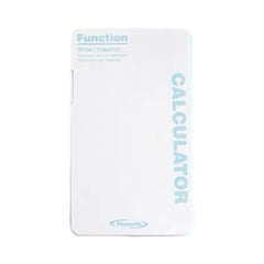 Planwith 2-in-1 Electronic Calculator & Writing Tablet – White