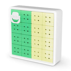 MG DIY Spelling Speed Cube 16pcs – Yellow/Green