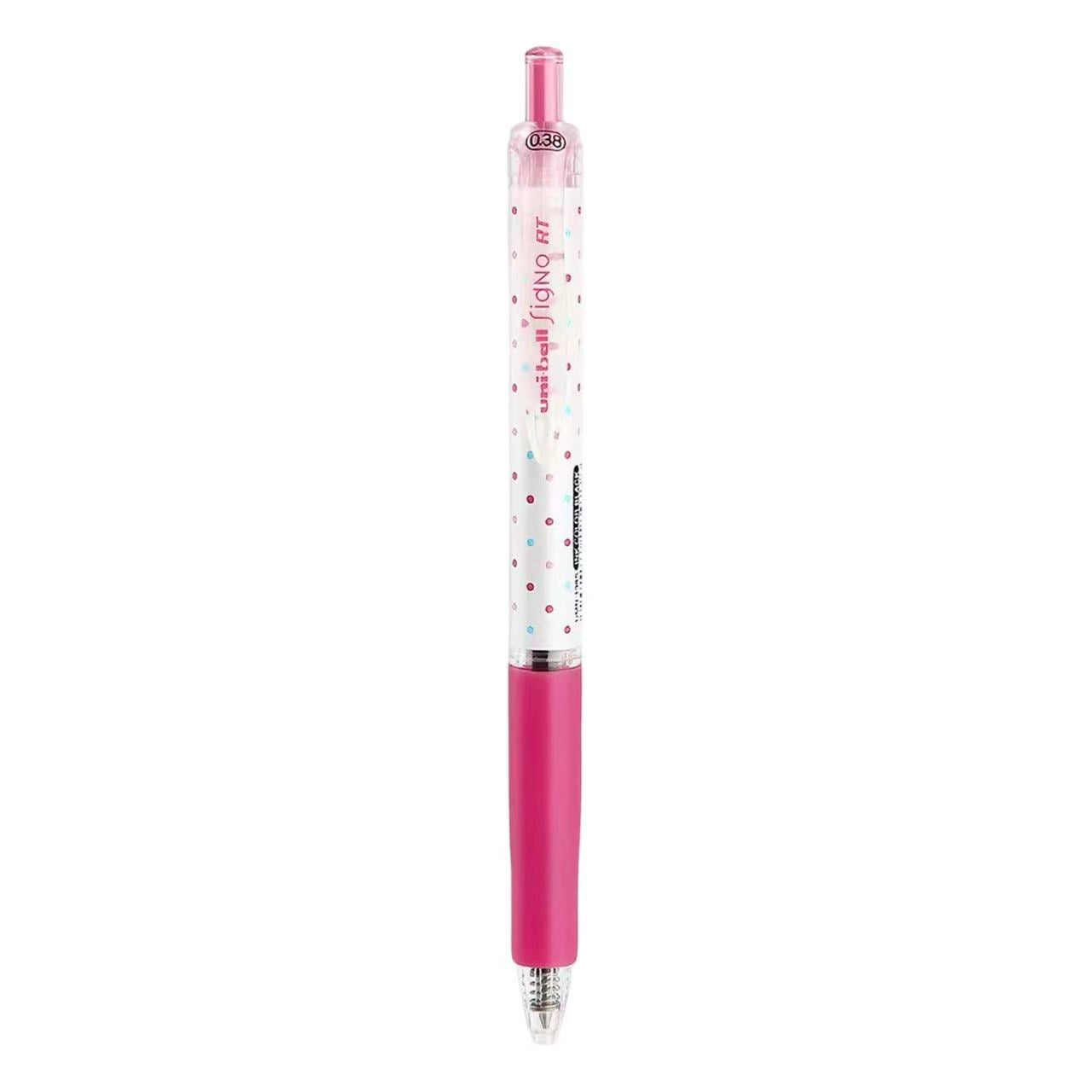 uni-ball FIGNO RT Limited Edition Candy Dot Gel Pen 0.38mm