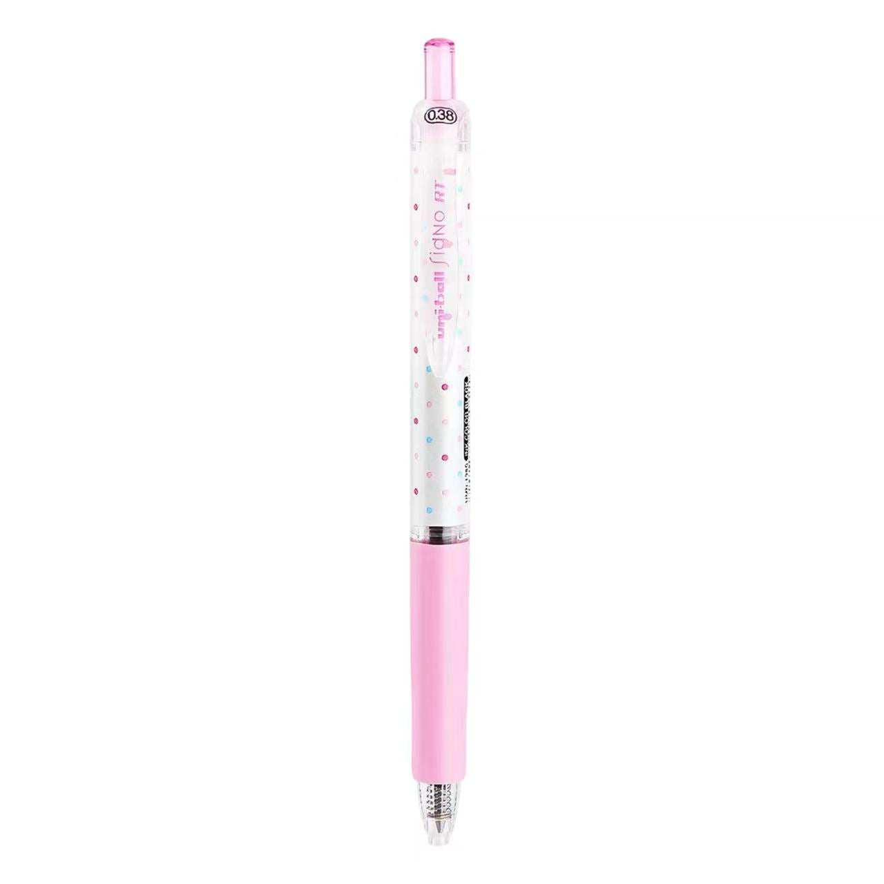 uni-ball FIGNO RT Limited Edition Candy Dot Gel Pen 0.38mm