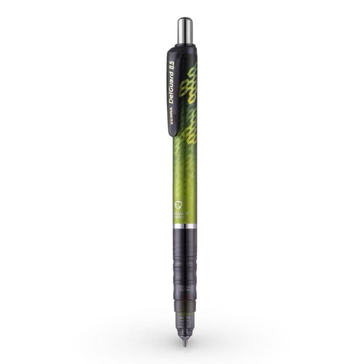 ZEBRA DelGuard Unbreakable Mechanical Pencil 0.5mm – Limited Edition Green Marble