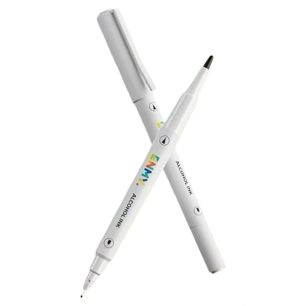 ENMY Dual-Tip Fineliner Pens 5pcs – Oil-Based Markers