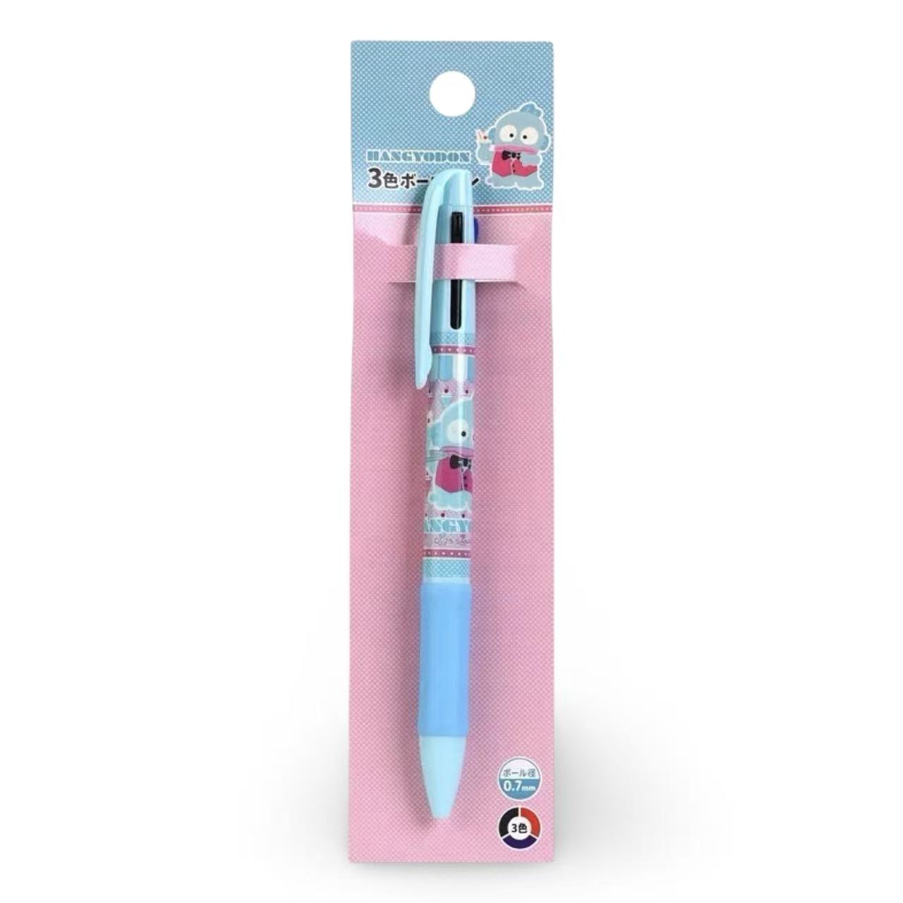 Sanrio Limited Edition 3-Colour Ballpoint Pen 0.7mm – Hangyodon