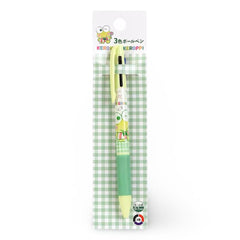 Sanrio Limited Edition 3-Colour Ballpoint Pen 0.7mm – Keroppi