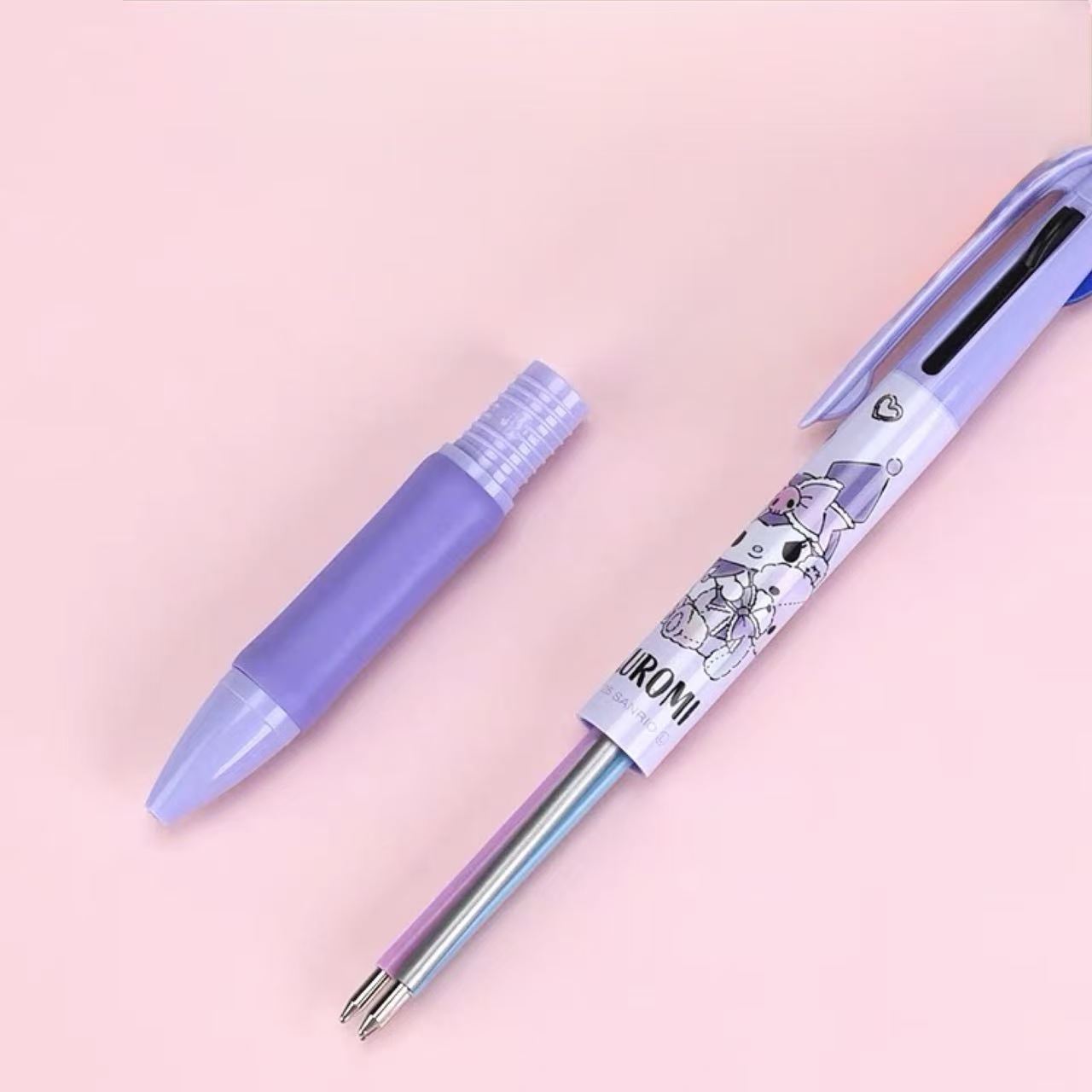 Sanrio Limited Edition 3-Colour Ballpoint Pen 0.7mm – Kuromi
