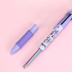 Sanrio Limited Edition 3-Colour Ballpoint Pen 0.7mm – Kuromi