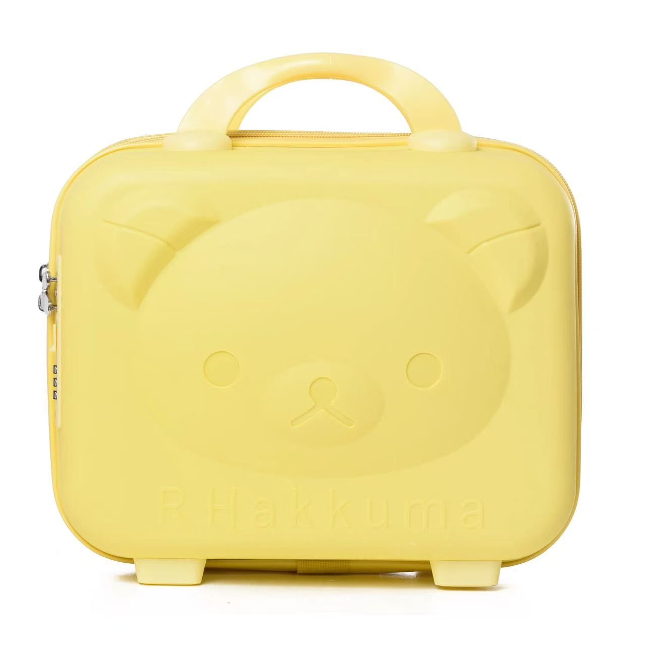 Teddy Bear Suitcase 14inch Yellow