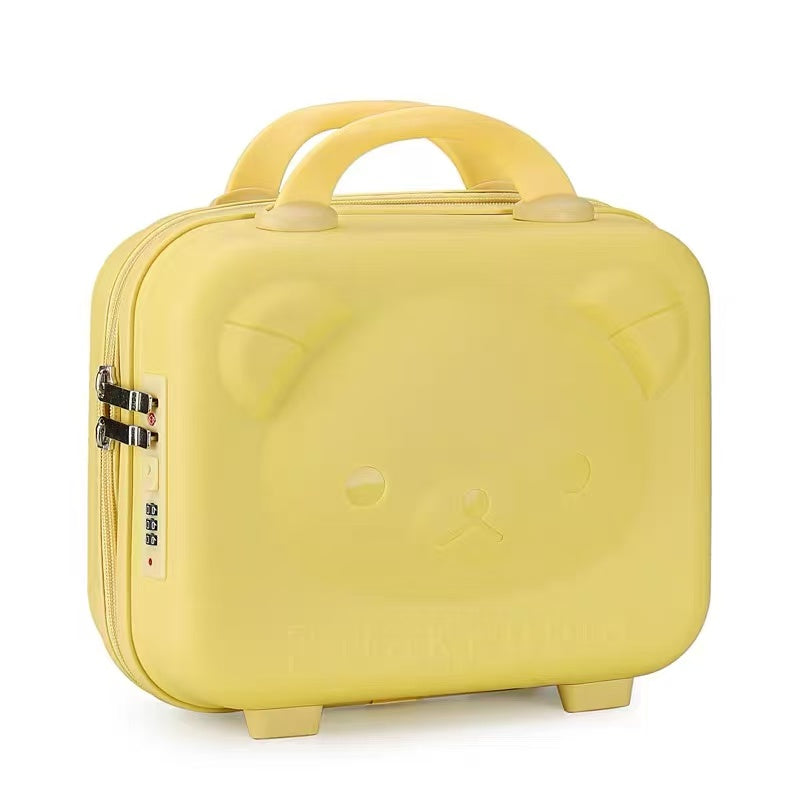 Teddy Bear Suitcase 14inch Yellow