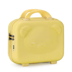 Teddy Bear Suitcase 14inch Yellow