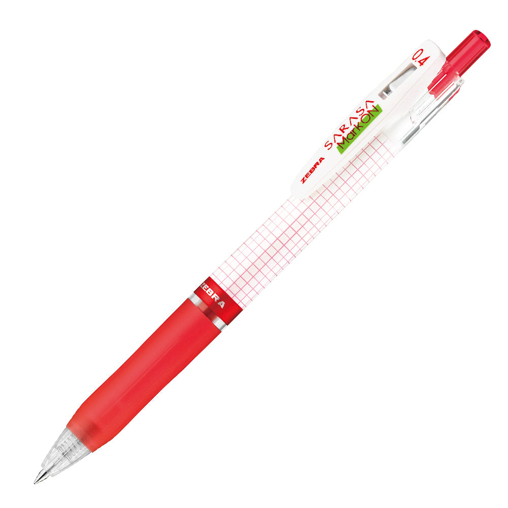 Zebra SARASA Mark On Pen Red 0.4mm