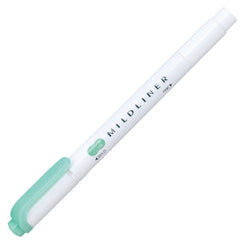 Stationery - Zebra Mildliner Double-Sided Highlighter WKT7-MBG - Goodie Goodie