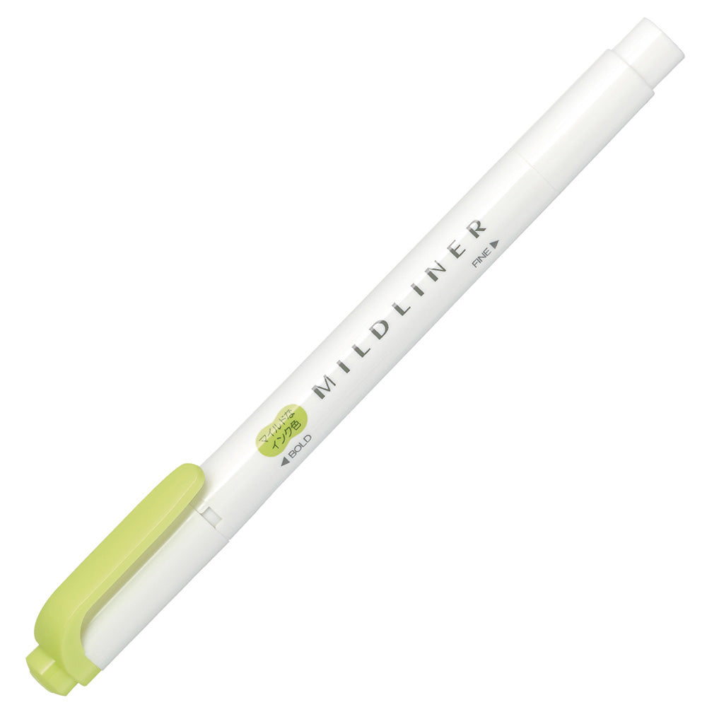 Stationery - Zebra Mildliner Double-Sided Highlighter WKT7-MCG - Goodie Goodie