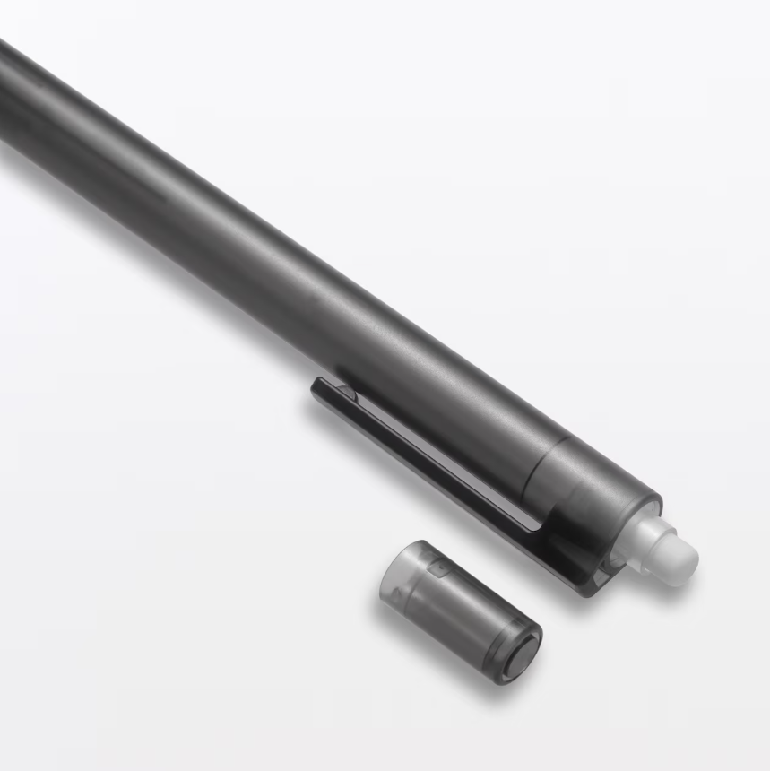 MUJI Mechanical Pencil 0.5mm with Rubber Grip - Dark Grey