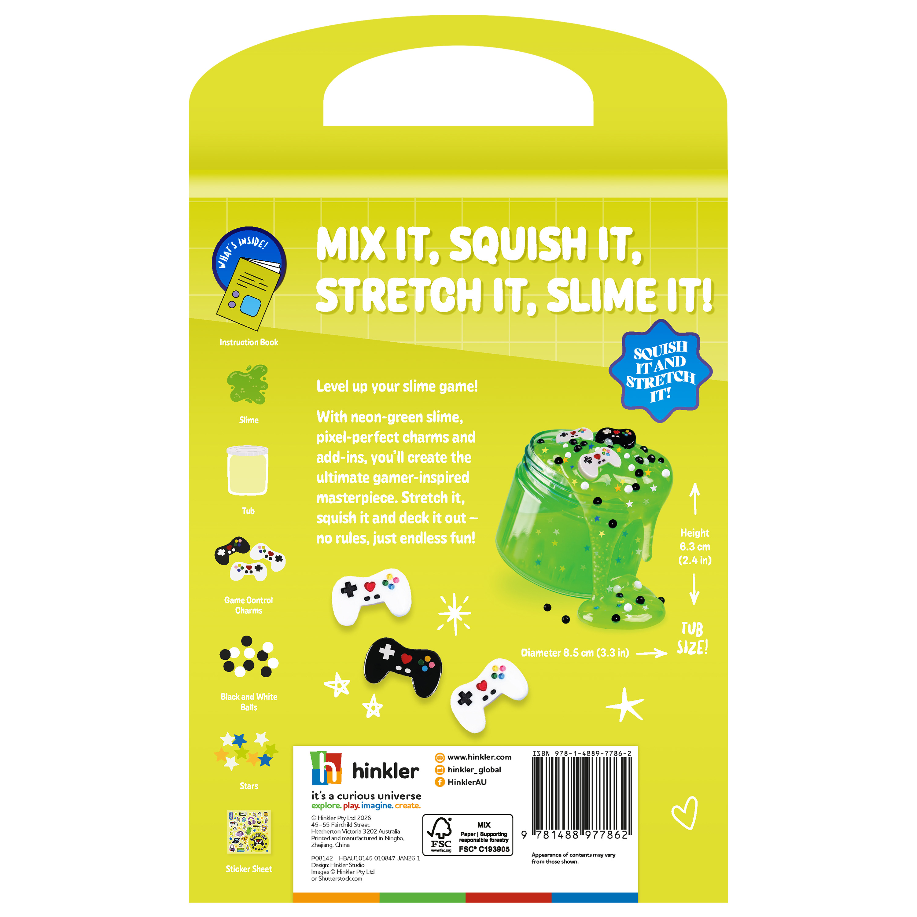 Oh My Craft Slime Kit- Game on