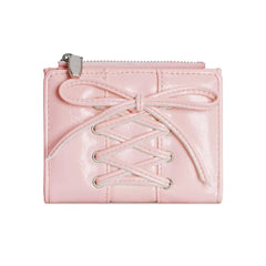 Bowknot Strap Wallet-Pink