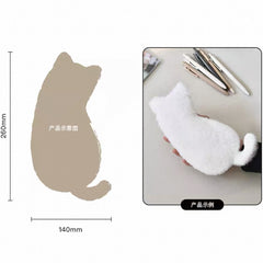 Nakabayashi Cat Pen Plush Case - Brown