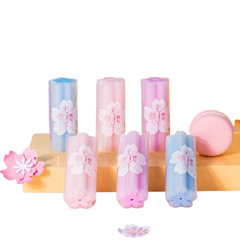 Deli Sakura Eraser Assorted