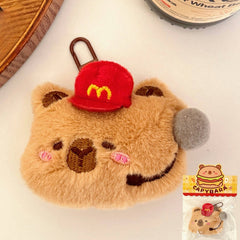 Accessories - Capybara Plush Keyring 8*8cm - Goodie Goodie