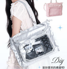 Bags & Storage - Rosyposy Light Daily Bag-Silver - Goodie Goodie