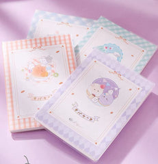 EVA Waterproof Cover A5 Ruled Notebook 72 Sheets Assorted