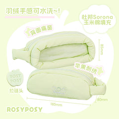 Rosyposy Pastel Cotton Candy Pencil Case-Green