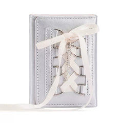 Ballet-Style Wallet-White