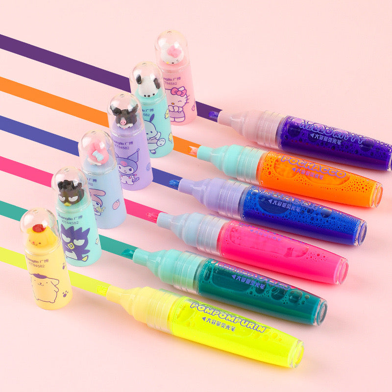 Stationery - Sanrio Characters Highlighter Assorted - Goodie Goodie