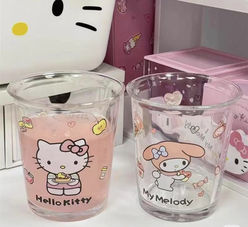 Bottles & Cups - Melody Glass Cup-350ml - Goodie Goodie