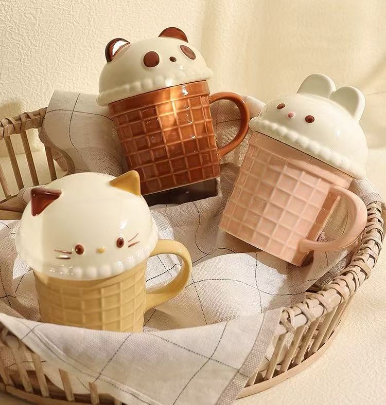 Bottles & Cups - Ice Cream Mug Rabbit - Goodie Goodie