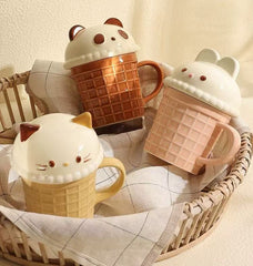 Ice Cream Mug Rabbit