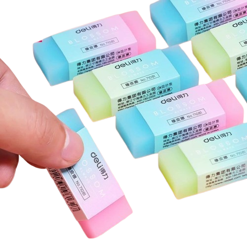 Deli Blossom Jelly Eraser Assorted