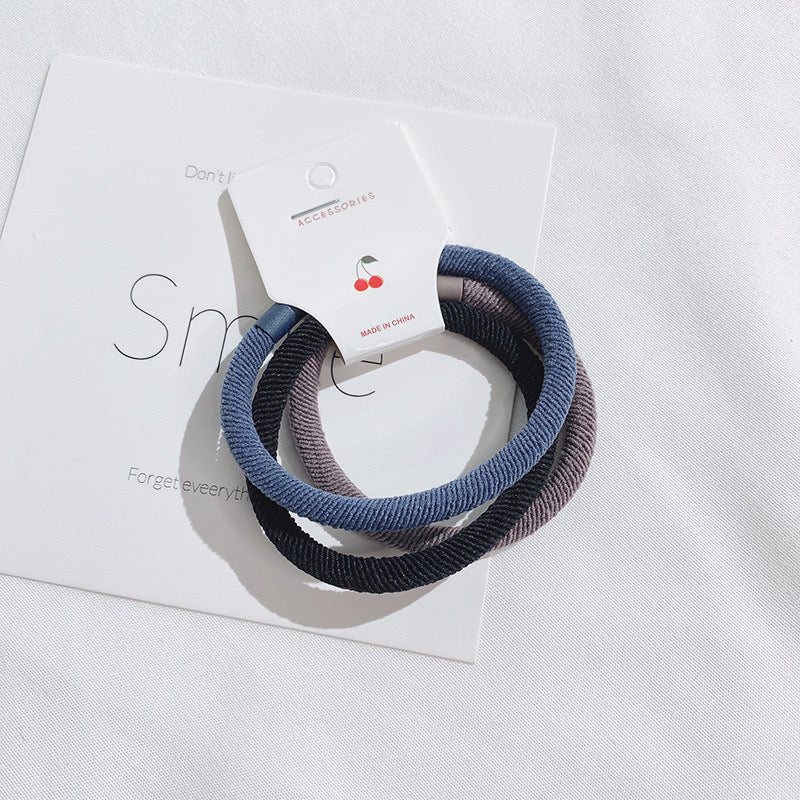 Hair Tie Pack-Dark Tones