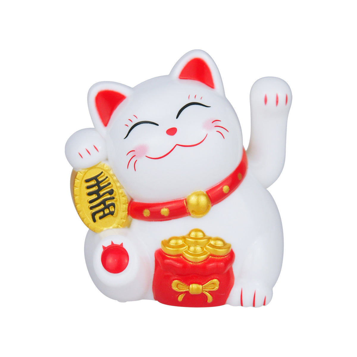  - Solar-Powered Lucky Cat-2-inch - Goodie Goodie