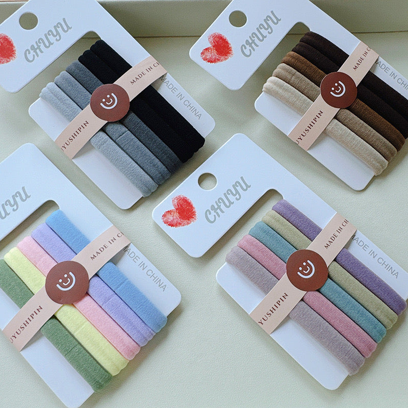Accessories - Hair Tie Pack-Soft Colors - Goodie Goodie